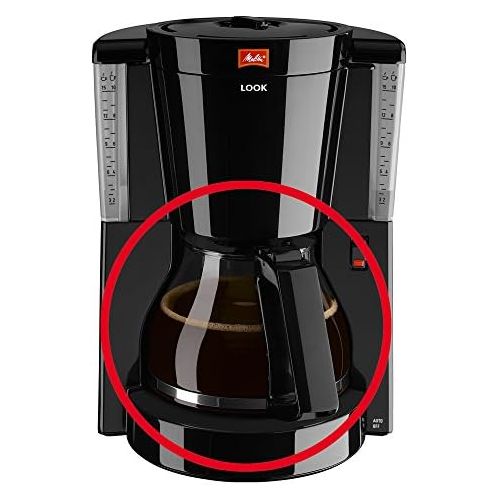  Melitta Look Basis, Selection Glaskanne, schwarz