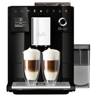 Melitta CI Touch F630-102 Kaffeevollautomat mit Milchbehalter | Fluesterleises Mahlwerk | One Touch Funktion | 10 Kaffeevariationen | TFT-Farbdisplay | Schwarz