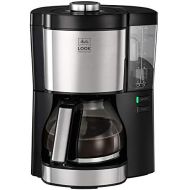 [아마존베스트]Melitta Look V Perfection 1025-06 Filterkaffeemaschine mit Glaskanne, abnehmbaren Wassertank und Entkalkungsprogramm (schwarz), Kunststoff, 1.25 liters