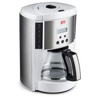 Melitta Aroma Enhance Drip Coffee Maker with Glass Carafe Capacity: 10 cups Includes 5 Melitta Coffee Filters # 4 White