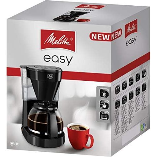  Visit the Melitta Store Melitta Filter Coffee Machine, Glass jug, Black