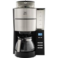 Visit the Melitta Store Melitta 1021-01 filter coffee machine, stainless steel, black