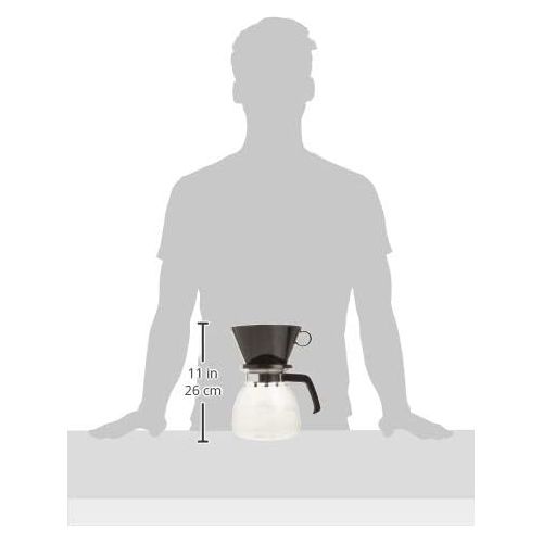  Melitta 640616 Coffee Maker, 52 oz, Glass Carafe
