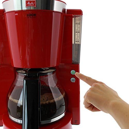  [아마존베스트]Melitta 1011 Look IV Selection Coffee Filter Machine, Red