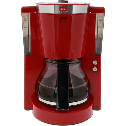  [아마존베스트]Melitta 1011 Look IV Selection Coffee Filter Machine, Red