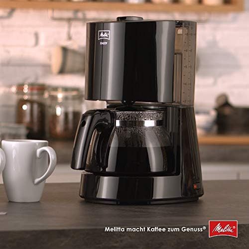  [아마존베스트]Melitta 1017-02 10cups Drip coffee maker Black coffee maker - coffee makers (Freestanding, Ground coffee, Coffee, Drip coffee maker, Black, Jug)