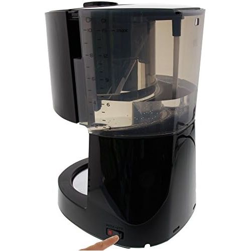  [아마존베스트]Melitta 1017-02 10cups Drip coffee maker Black coffee maker - coffee makers (Freestanding, Ground coffee, Coffee, Drip coffee maker, Black, Jug)