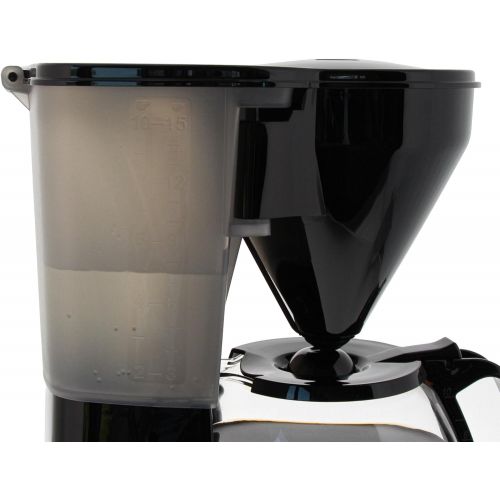  [아마존베스트]Melitta Easy Filter Coffee Maker with Glass Jug, Compact Design, Black