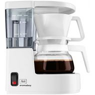 [아마존베스트]Melitta, Filterkaffeemaschine, Aromaboy, 2 Tassen-Glaskanne, Filtereinsatz, Weiss, 101501