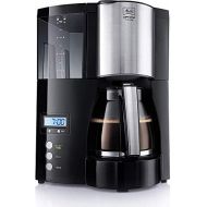 [아마존베스트]Melitta Optima Timer 100801 Coffee Filter Machine, Black and Stainless Steel