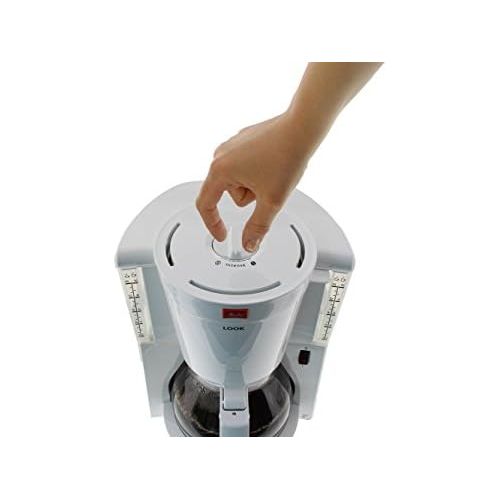  [아마존베스트]Melitta 1011-01 Look IV Coffee Filter Machine, White