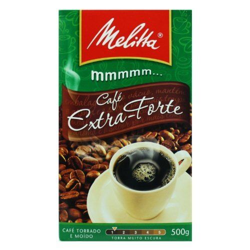  Melitta Extra Strong Roasted Coffee - 17.6 oz | Cafe Extra-Forte Melitta - 500g - (PACK OF 16)