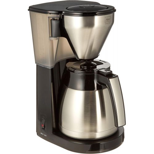  Melitta coffee maker Easy Top Thermo LKT-1001 (Black)【Japan Domestic genuine products】