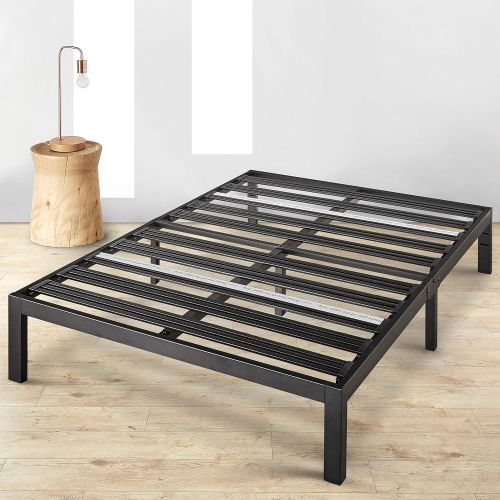  Mellow BP-E-BKK Rocky Base E 14 Platform Bed, King, Black