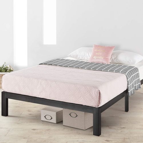  Mellow BP-E-BKK Rocky Base E 14 Platform Bed, King, Black