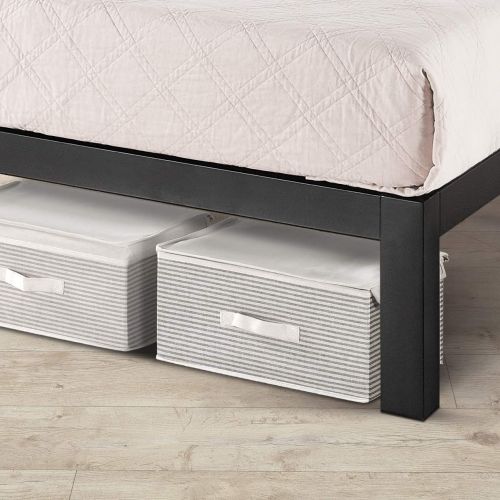  Mellow BP-E-BKF Rocky Base E 14 Platform Bed, Full, Black