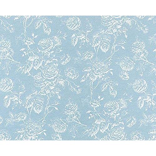  Melody Jane Dollhouse Tiffany Reverse Light Blue Miniature Print Wallpaper 3