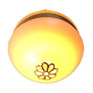 Melody Jane Dolls Houses Round Flush Ceiling Light 12V Lamp Miniature Electric Lighting