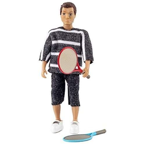  Melody Jane Dolls Houses Melody Jane Dollhouse Lundby Modern Dad Father with Tennis Rackets