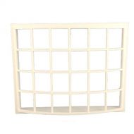 Melody Jane Dolls Houses White Plastic Georgian Bay Bow Window 24 Pane 1:12 DIY Builders