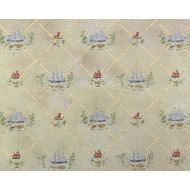 Melody Jane Dolls Houses Melody Jane Dollhouse American Colonial Clipper Ship Miniature Nautical Print Wallpaper