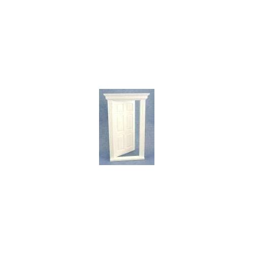  Melody Jane Dolls Houses White Plastic 6 Panel Georgian Door 1:24 Scale DIY Builders