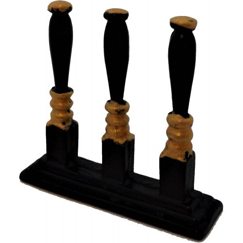  Melody Jane Dolls Houses Melody Jane Dollhouse Triple Beer Ale Pump Handles Miniature Pub Bar Accessory