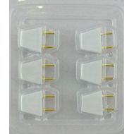 Melody Jane Dolls Houses 12V Electric Lighting Accessory Spare Part 6 Male 2 Pin Plugs