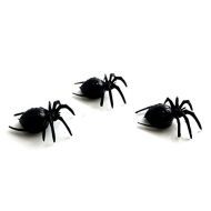 Melody Jane Dolls Houses House Miniature Halloween Shed Garden Accessory 3 Huge Scary Spiders