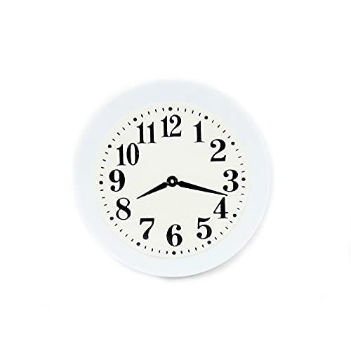  Melody Jane Dolls Houses Melody Jane Dollhouse White Kitchen Wall Clock 1:12 Scale Miniature Accessory