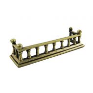 Melody Jane Dolls Houses House Miniature Accessory Antique Brass Fireplace Fender 1:12 Scale