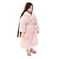 Melody Jane Dolls Houses Melody Jane Dollhouse Woman in Bath Robe Dressing Gown Porcelain 1:12 People