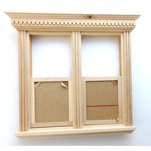  Melody Jane Dolls Houses House Miniature Builders DIY 1:12 Scale Double York Town Working Window