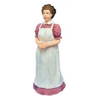 Melody Jane Dolls Houses Melody Jane Dollhouse People Victorian Cook Maid in Pink Resin Servant Figure