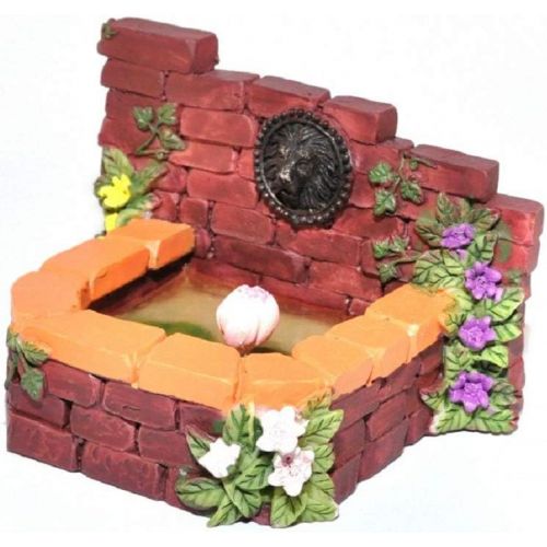  Melody Jane Dolls Houses Dollhouse Decorative Brick Garden Fountain Pond Miniature 1:12 Scale Accessory