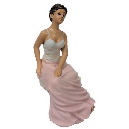  Melody Jane Dolls Houses Melody Jane Dollhouse People Victorian Lady in Bodice Sitting Resin Figure