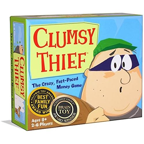  [아마존베스트]Melon Rind Clumsy Thief Money Game - Adding to 100 Math Card Game for Kids (Ages 8 and up)