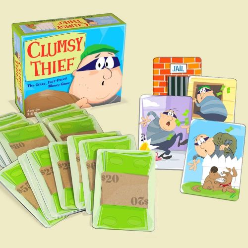  [아마존베스트]Melon Rind Clumsy Thief Money Game - Adding to 100 Math Game for Kids (Ages 8 and up)