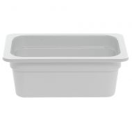 Hubert Cold Food Bar Pan 14 Size White Melamine - 6 38 L x 10 78 W x 4 H