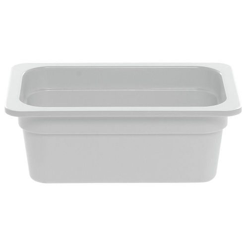  Hubert Cold Food Bar Pan 14 Size White Melamine - 6 38 L x 10 78 W x 4 H