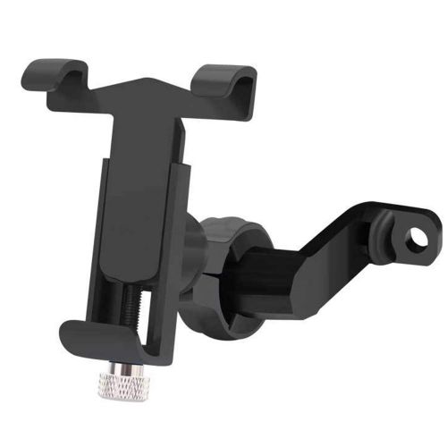  Memoirs- New Bicycle Mountain Aluminum Alloy Phone Holder Phone Holder Electric Vehicle Motorcycle Fixed Navigation Bicy,Electric Bike Black