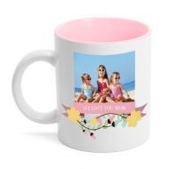 MemorableGift Personalized Photo Mug for Mom