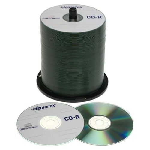  [아마존베스트]Memorex 700MB/80-Minute 52x CD-R Media 100-Pack Spindle