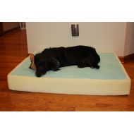 Memory Foam Solutions Memory Foam Dog Pet Bed Mattress Core with Gel, 6 inches Thick Made in USA