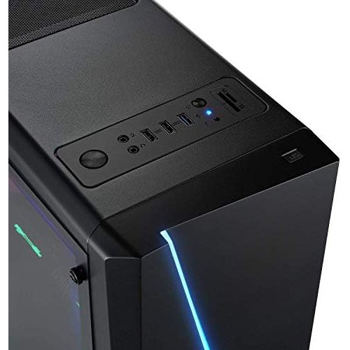  [아마존베스트]Memory PC Memory Gaming PC AMD Ryzen 7 2700 8X 4.1 GHz, NVIDIA GTX 1050 2GB, 16 GB DDR4, 1000GB HDD, Gamer PC, Windows 10 Pro 64bit, Gaming-PC