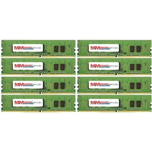  MemoryMasters 128GB (16x8GB) DDR4-2666MHz PC4-21300 ECC RDIMM 1Rx4 1.2V Registered Memory for ServerWorkstation