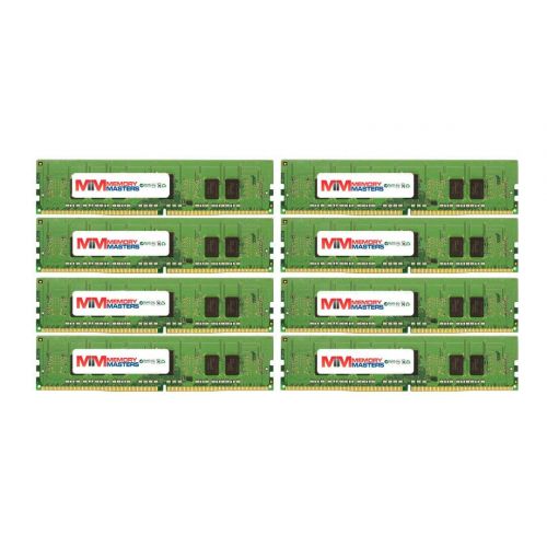  MemoryMasters 128GB (16x8GB) DDR4-2666MHz PC4-21300 ECC RDIMM 1Rx8 1.2V Registered Memory for ServerWorkstation