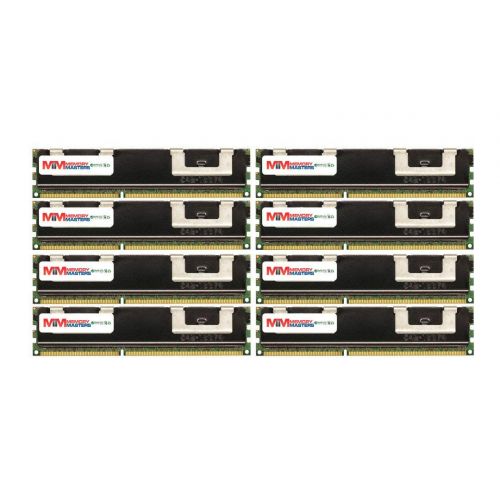  MemoryMasters 64GB (8x8GB) DDR3-1066MHZ PC3-8500 ECC RDIMM 2Rx4 1.5V Registered Memory for ServerWorkstation