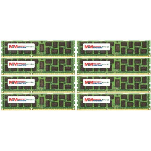  MemoryMasters 64GB (8x8GB) DDR3-1600MHz PC3-12800 ECC RDIMM 1Rx4 1.35V Registered Memory for ServerWorkstation