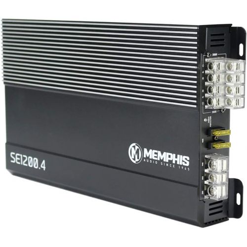  Memphis Audio SE1200.4 Street Edge 1200W 4-Channel Car Audio Amplifier